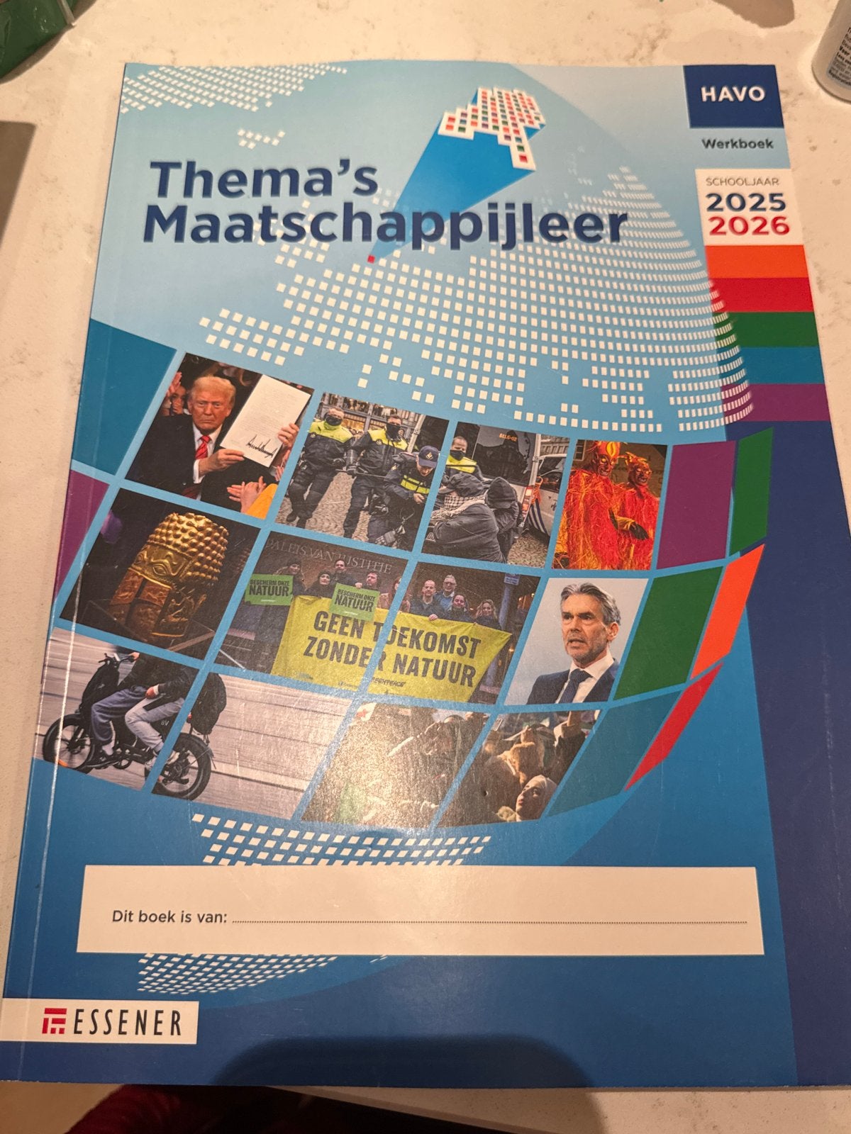 Nieuw Werkboek Maatschappijleer HAVO 2025-2026, Boeken, Ophalen of Verzenden, Nieuw, HAVO, Maatschappijleer