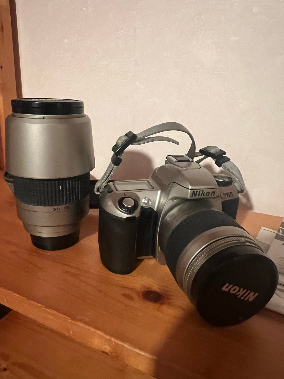 Nikon F65 Analoge Spiegelreflexcamera met 2 lenzen, Ophalen of Verzenden, Gebruikt, Spiegelreflex, Nikon