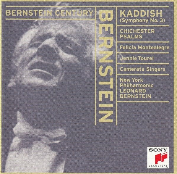 BERNSTEIN Symphony no. 3 & Chichester ps. CD BERNSTEIN SONY, Ophalen of Verzenden, Modernisme tot heden, Gebruikt, Orkest of Ballet