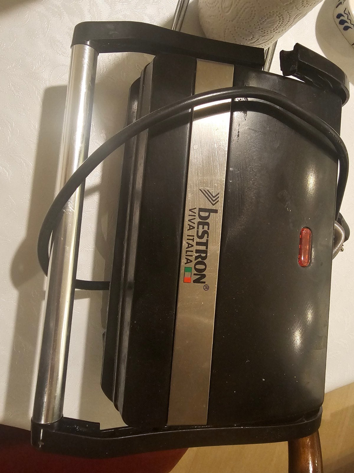 Bestron Viva Italia Grill - Perfect voor tosti's en meer!, Ophalen of Verzenden, Gebruikt