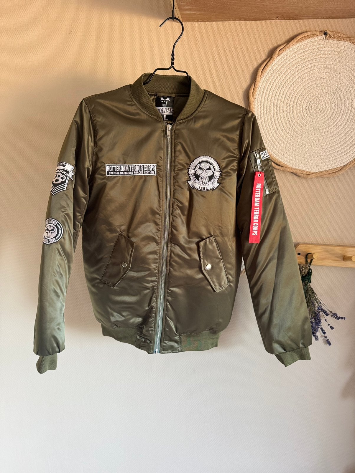 Hardcore || Rotterdam Terror Corps || RTC wear || maat L, Ophalen of Verzenden, Zo goed als nieuw, Maat 52/54 (L), Groen