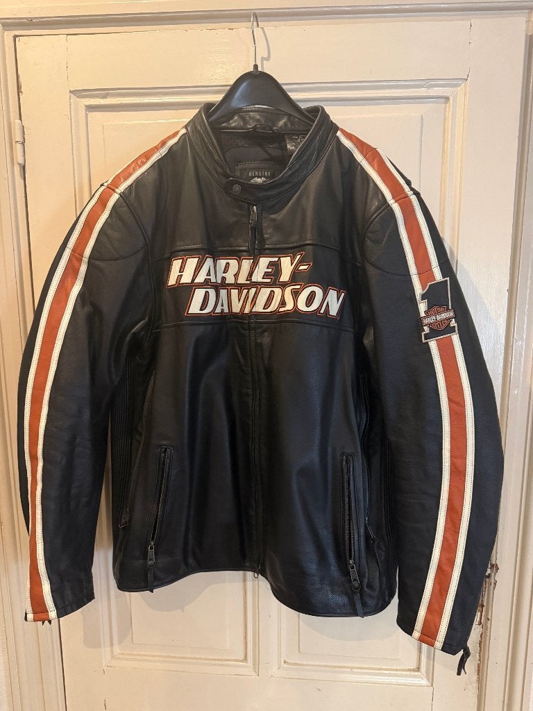 Harley Davidson Torque motorjas 3XL, Harley-Davidson, Heren, Jas | leer, Ophalen of Verzenden