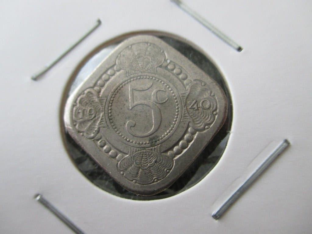 5 cent 1940, Ophalen of Verzenden, Koningin Wilhelmina, 5 cent, Losse munt