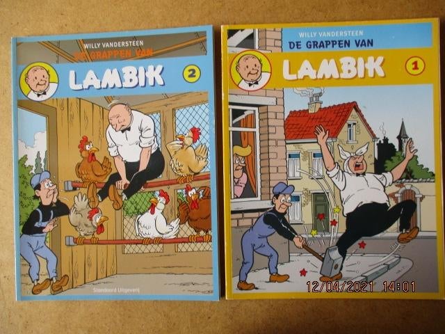 adv1020 grappen van lambik, Eén stripboek, Ophalen, Gelezen