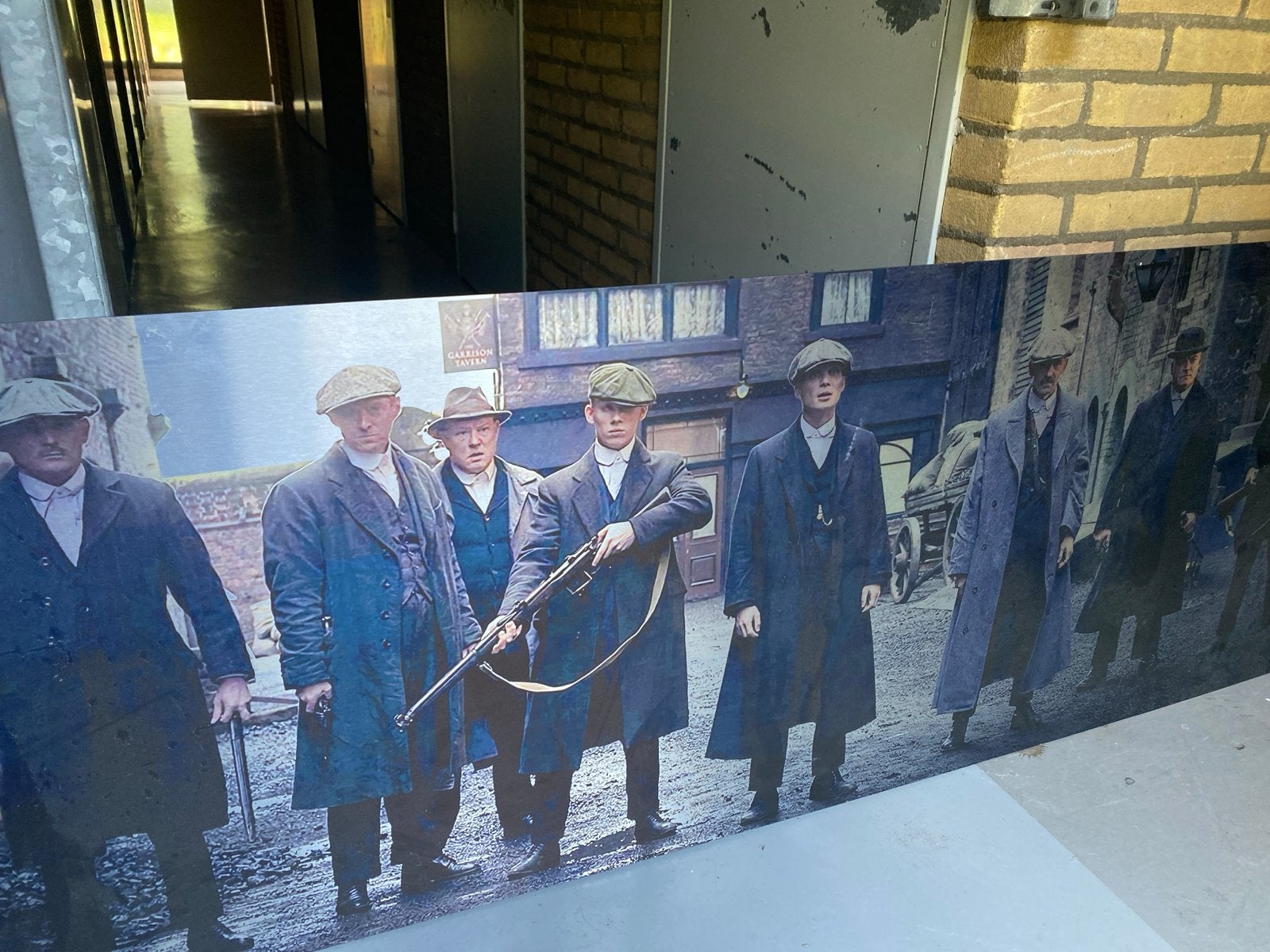 Peaky Blinders Poster/Print - Gangster Serie Kunst, Ophalen, 50 – 75, Gebruikt, 75 tot 100 cm