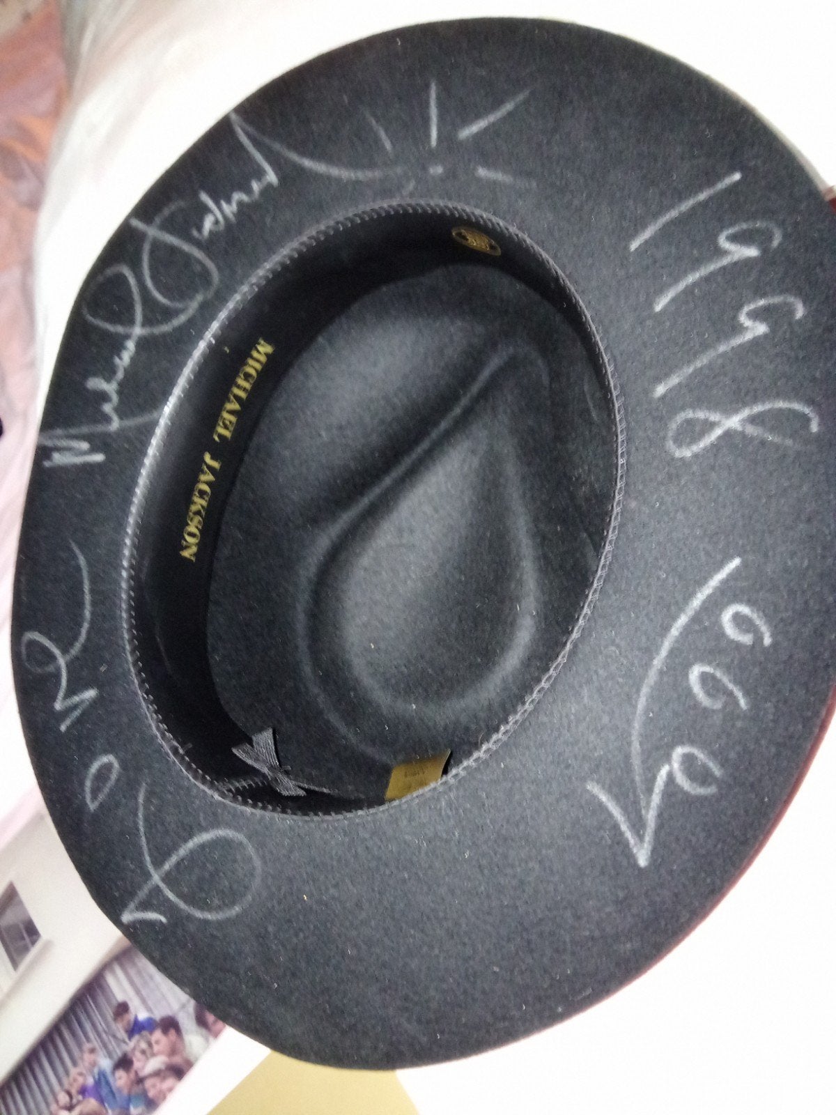 Michael Jackson Billie Jean Fedora - Gedragen & Gesigneerd, Verzamelen, Ophalen of Verzenden