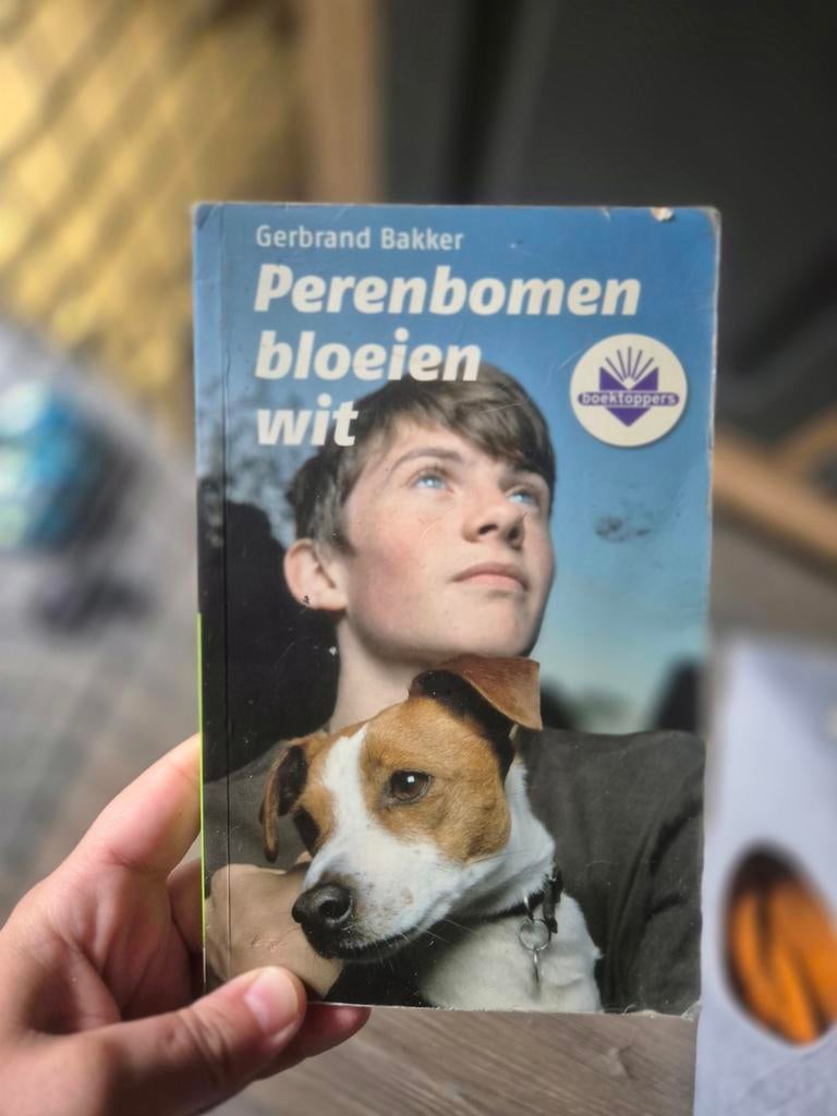 Boek perenbomen bloeien wit, Ophalen of Verzenden