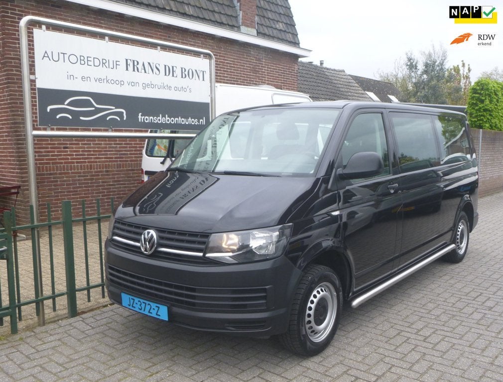 Volkswagen Transporter Kombi 2.0 TDI L2H1 9 persoons airco, Auto's, Voorwielaandrijving, Gebruikt, 4 cilinders, 1794 kg