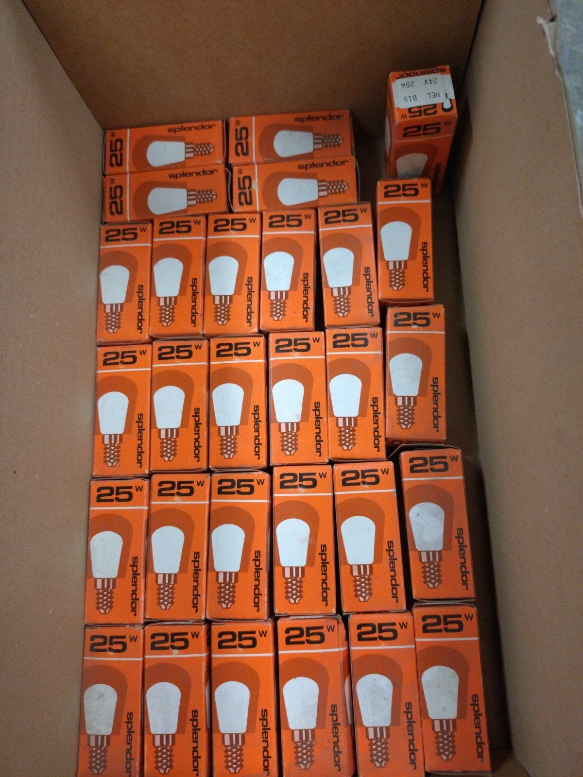 Splendor lamp b14, Huis en Inrichting, 30 tot 60 watt, B22 (Bajonetsluiting), Gloeilamp, Nieuw