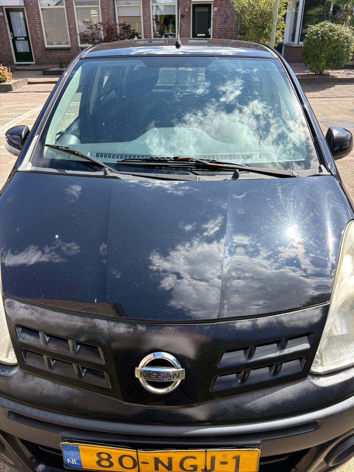 Nissan Pixo 1.0 50KW 5D 2010 Zwart, Voorwielaandrijving, 200 kg, 4 stoelen, Origineel Nederlands