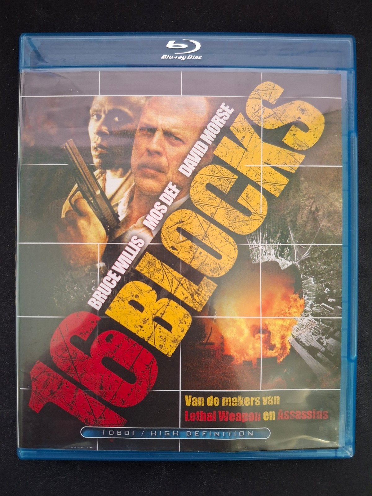 16 Blocks - Actiethriller Bruce Willis (Blu-ray) !4 voor 3!, Vanaf 16 jaar, Nederlands, Film, Actie