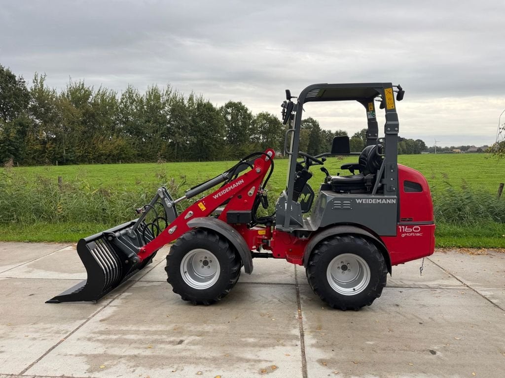 Weidemann 1160 eHoftrac, Wiellader of Shovel