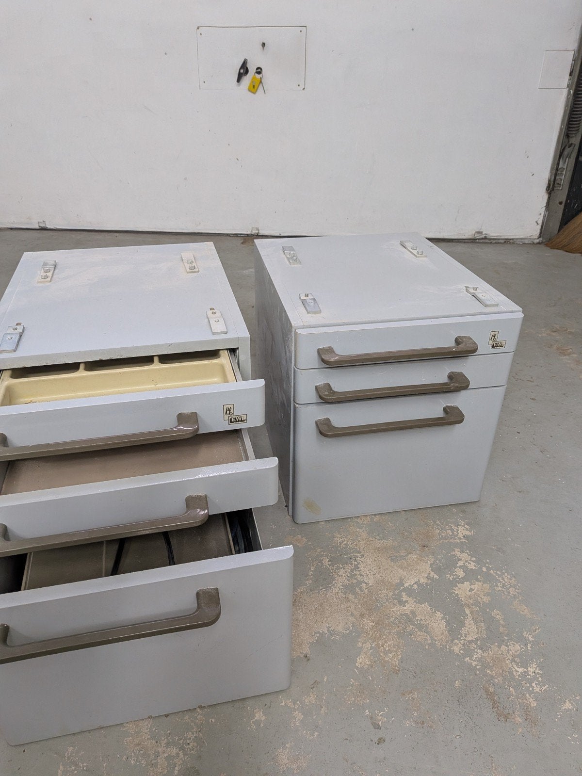 4x KAVO ladekastje voor onder bureau - gebruikt, nog goed, Huis en Inrichting, Kasten | Ladekasten, Ophalen, Minder dan 50 cm
