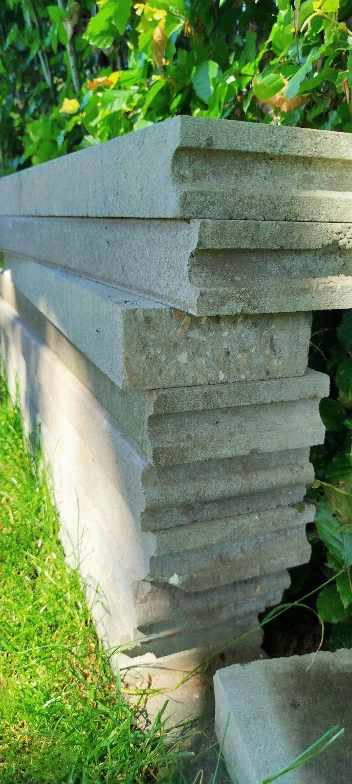 Opsluitbanden, Tuin en Terras, Tegels en Klinkers, Ophalen, Gebruikt, Beton