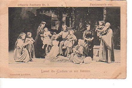 Ansichtkaart 	Oberammergau (Dui)	Passionspiele 1900	No. 2, Verzenden, Voor 1920, Ongelopen, Duitsland