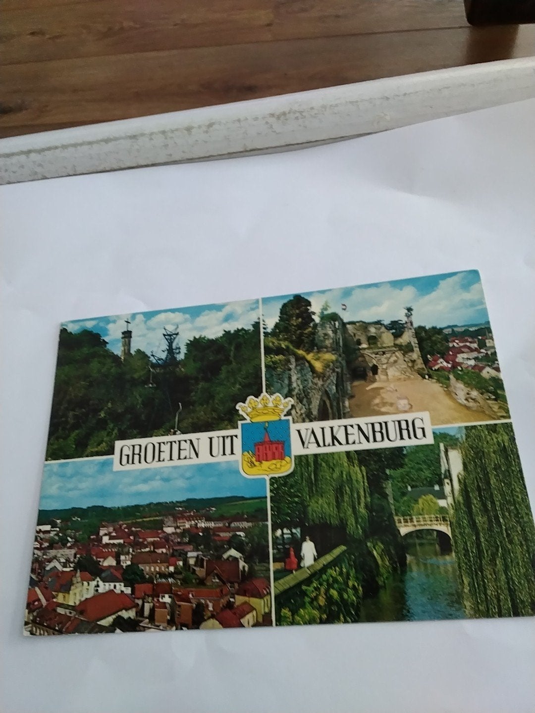 Oude ansichtkaart Groeten uit Valkenburg (Limburg), Ophalen of Verzenden, 1960 tot 1980, Gelopen, Limburg