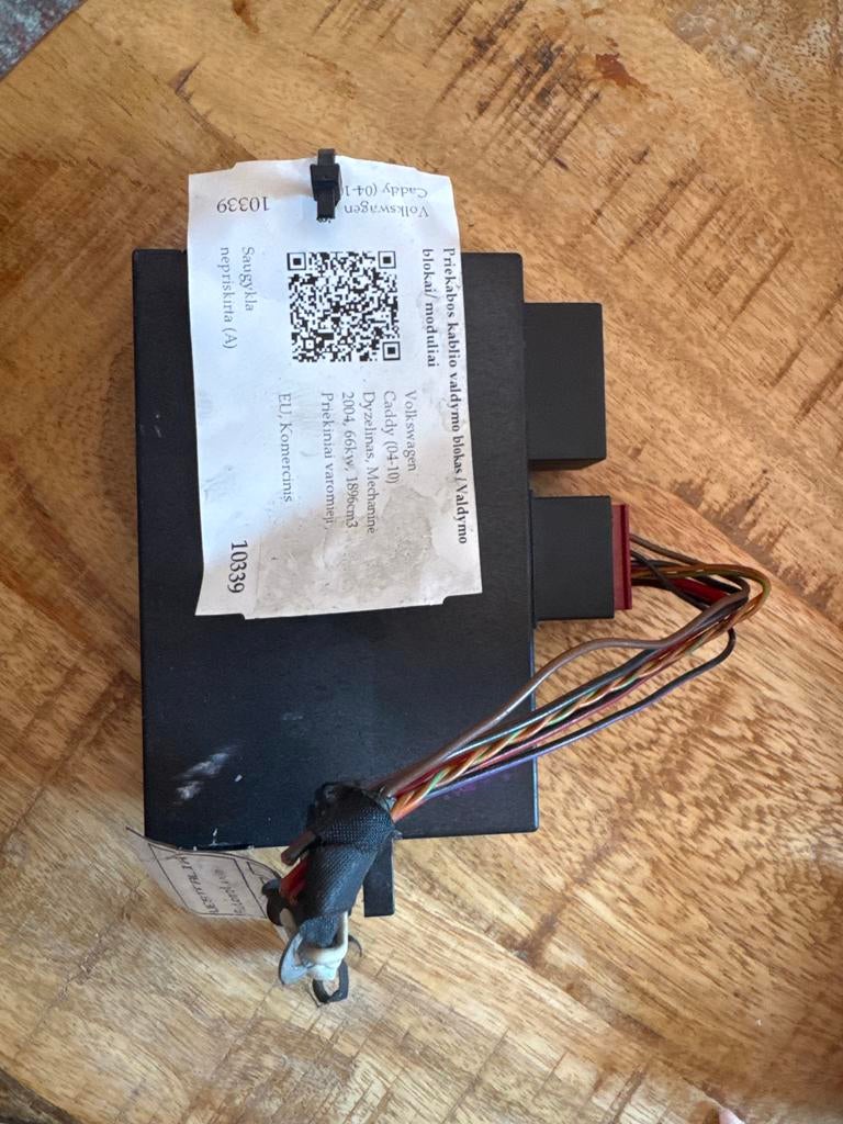 Volkswagen Caddy trekhaak module 1K0 907 383, Auto-onderdelen, Ophalen of Verzenden, Gebruikt, Volkswagen