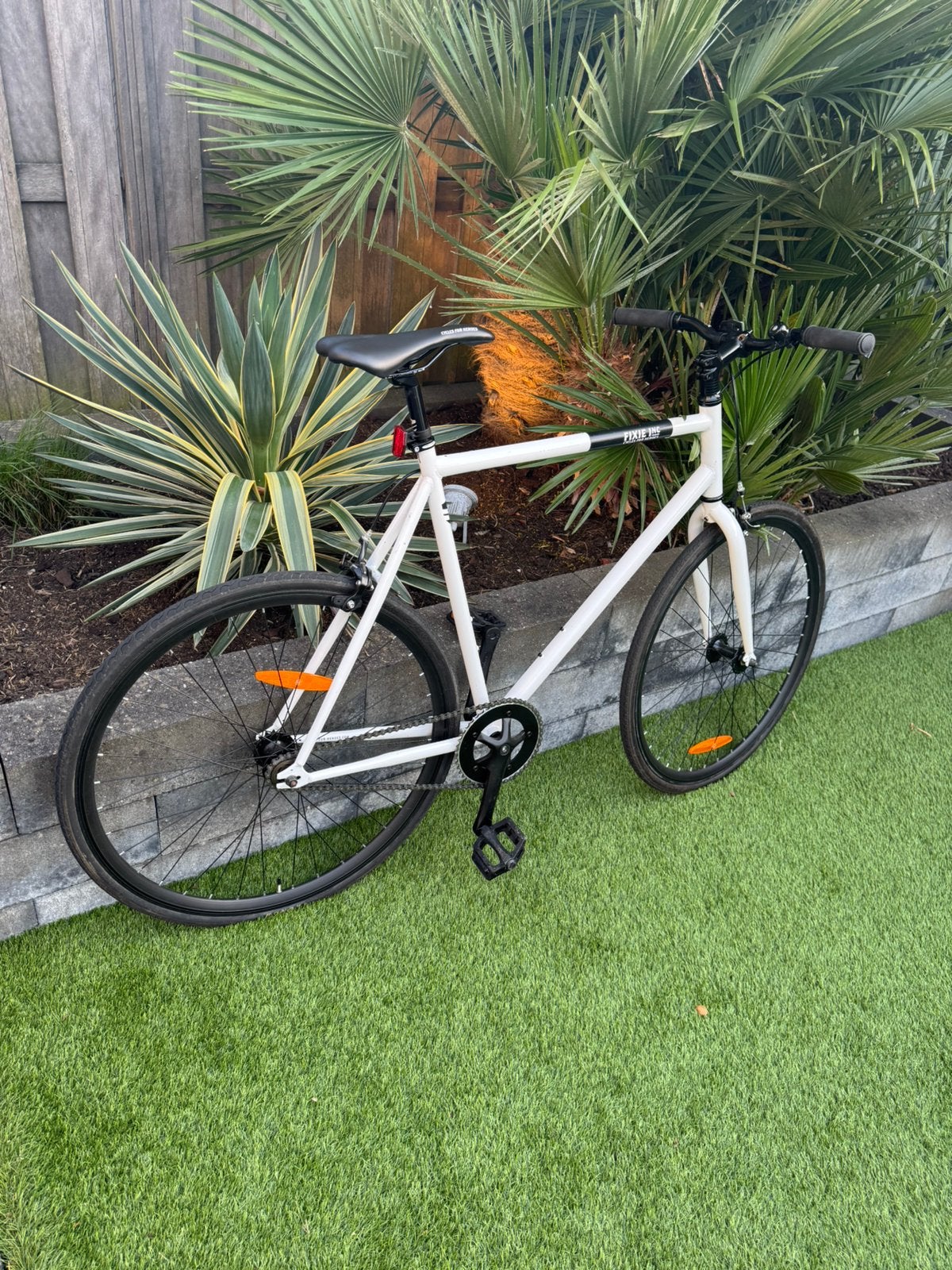 Fixie - stadfiets - Singlespeed, Gebruikt, Velgrem, 57 tot 61 cm, Ophalen