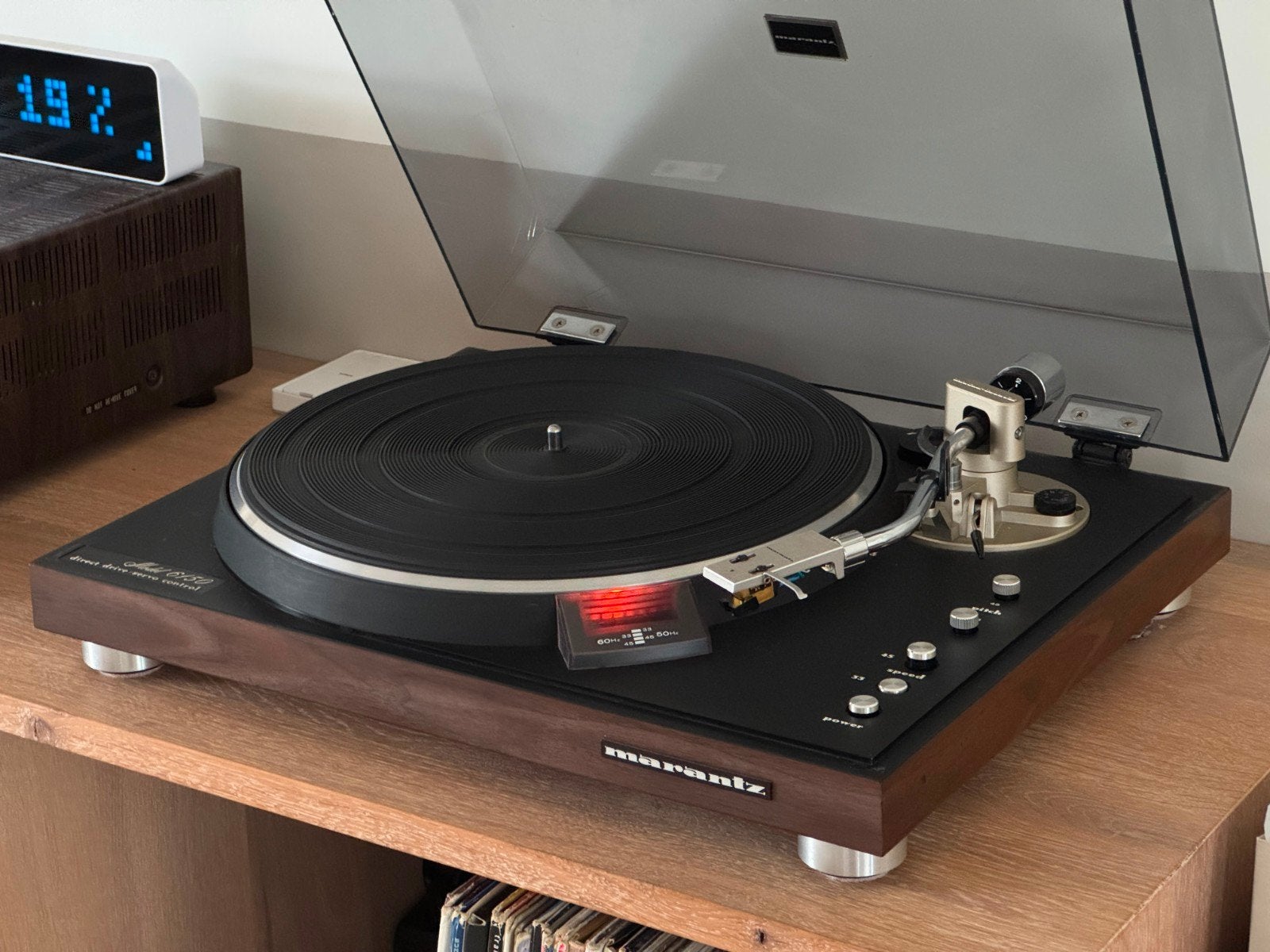 Marantz 6150 draaitafel met Pickering xv15, Audio, Tv en Foto, Platenspelers, Ophalen, Overige merken