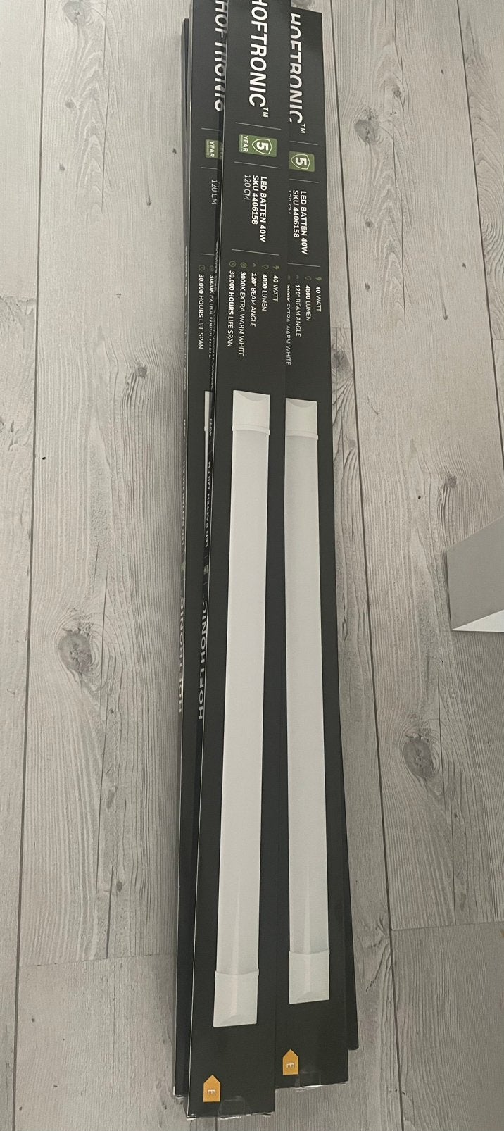 Hoftronic led batten 40 W 120 Cm 7 stuks NIEUW, Overige merken, Ophalen of Verzenden, Nieuw, LED