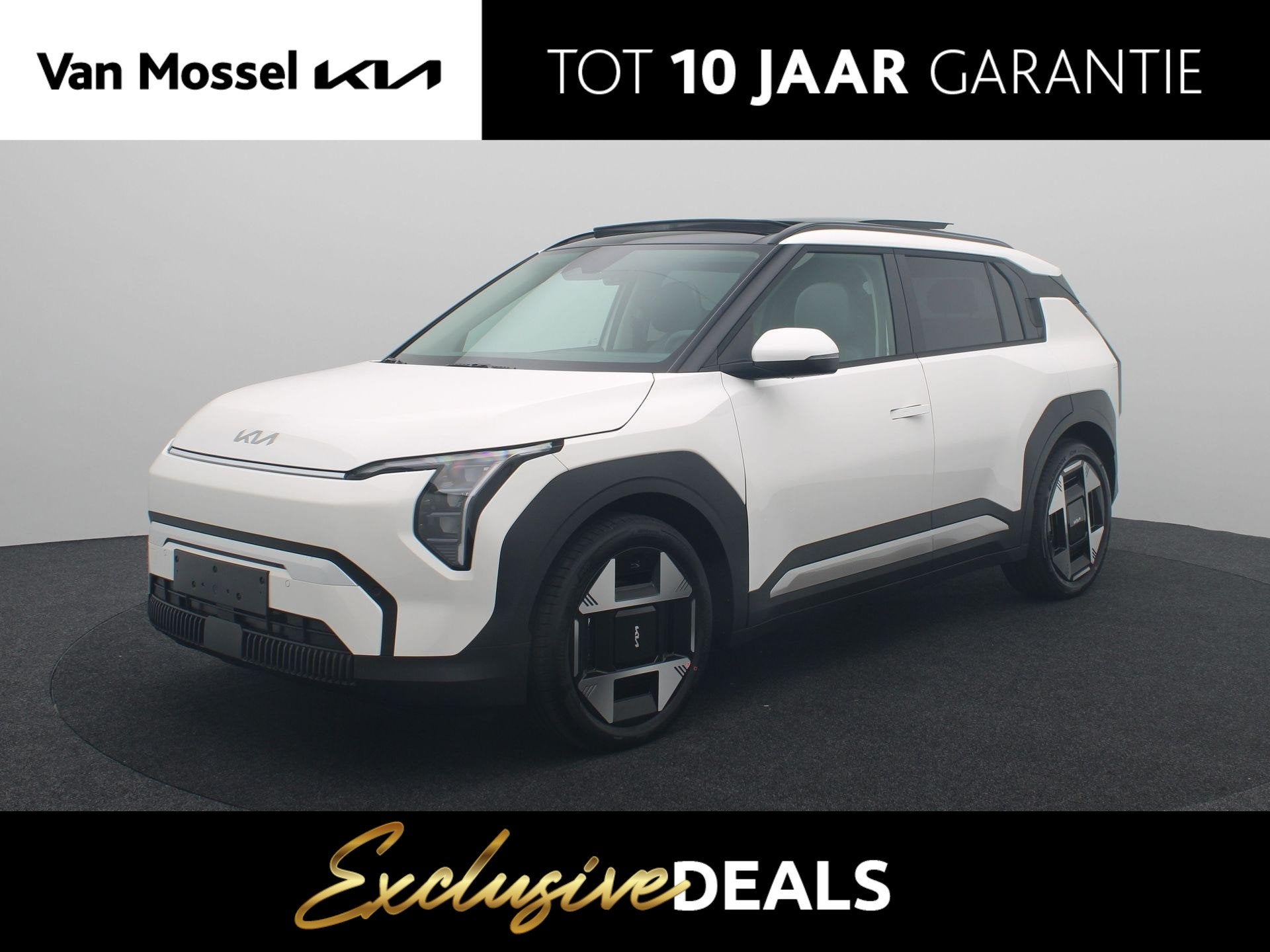 Kia EV3 Plus Advanced 58.3 kWh Stoel Stuur Verwarming | Navi, Auto's, 1700 kg, Wit, 204 pk, SUV of Terreinwagen