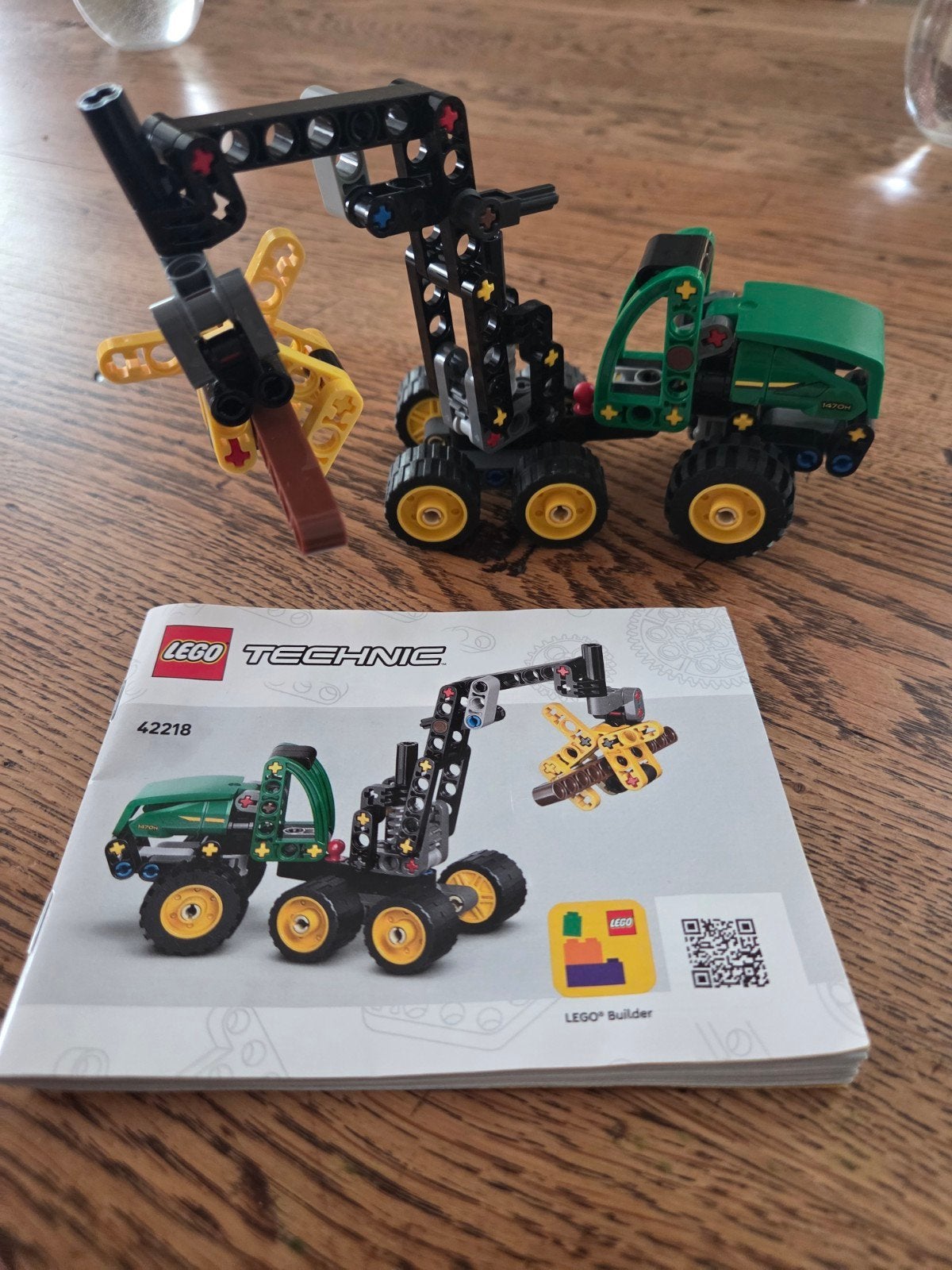 Lego Technic 42218 John Deere 948L-II Skidder, Ophalen of Verzenden, Zo goed als nieuw, Lego