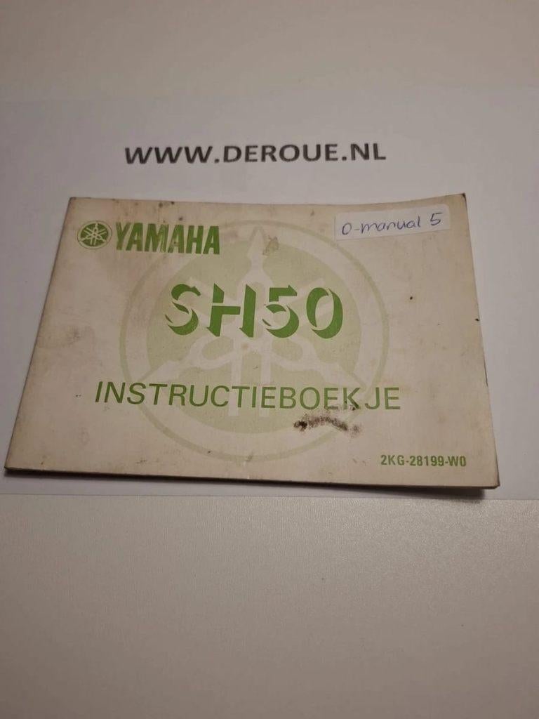 5 0WNERS MANUAL YAMAHA H50 1987 USED, Ophalen of Verzenden, Yamaha