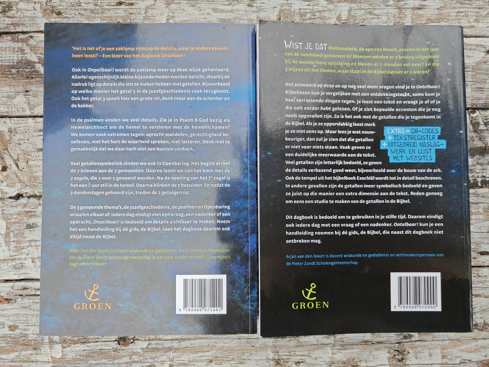 2 Bijbelse dagboeken van Arjan van den Noort., Boeken, Godsdienst en Theologie, Ophalen of Verzenden, Zo goed als nieuw
