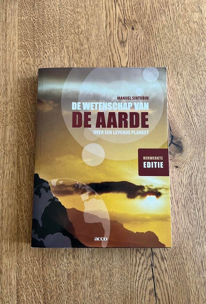 Manuel Sintubin - Wetenschap van de aarde, Manuel Sintubin, Zo goed als nieuw, Gamma, HBO