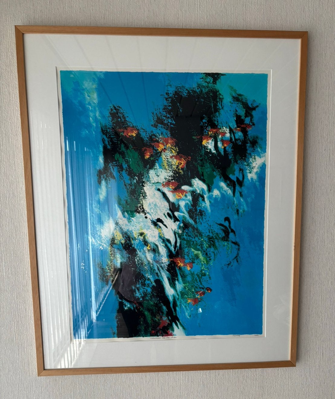 Mattie dave druk, Ophalen