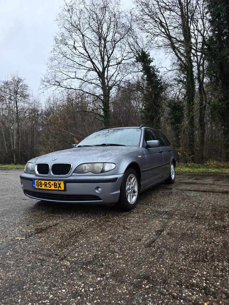 BMW 3-Serie 1.8 I 316 Touring AUT 2005 Grijs Automaat!!!, Auto's, BMW, Automaat, Achterwielaandrijving, 4 cilinders, 1796 cc