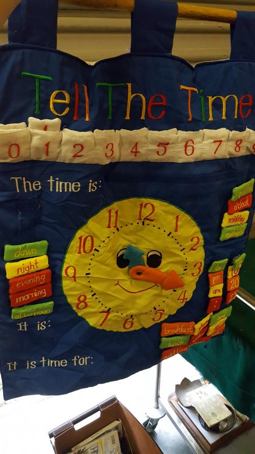 tell the time mat, Ophalen of Verzenden, 'T Olde Gre-j, Info@toldegrej.nl, Endepoelstraat 20f Didam
