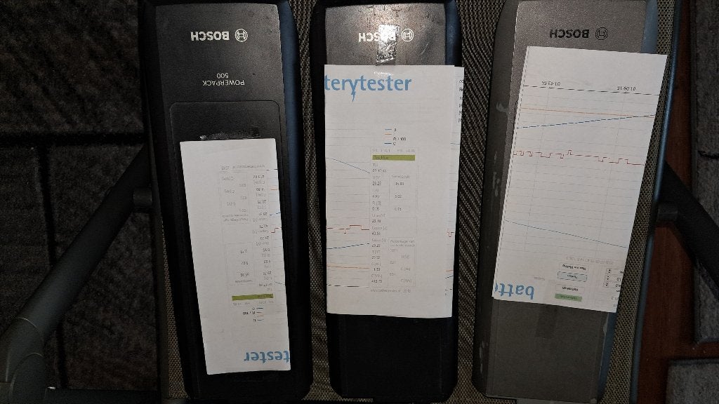 Bosch fiets accu met test raport, Ophalen of Verzenden
