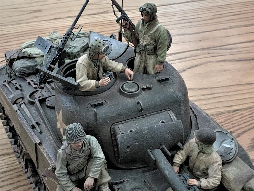 Sherman M4A3  1:16 Forces of Valor, Overige merken, Tank, Groter dan 1:32, Ophalen of Verzenden