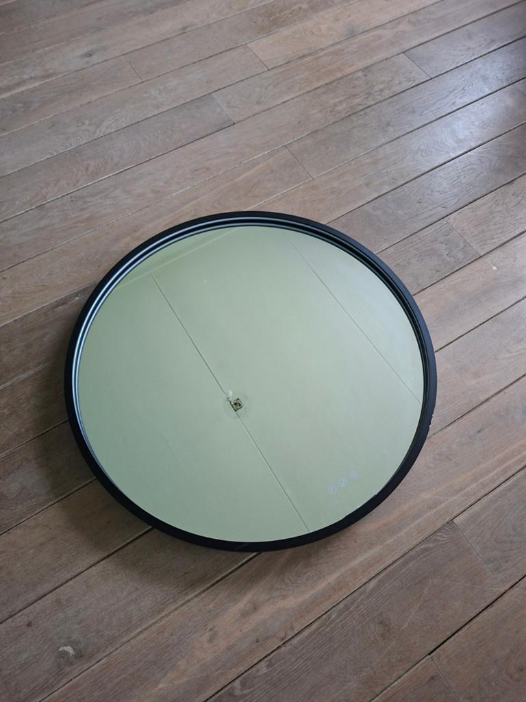 Badkamerspiegel, Ophalen, Gebruikt, Rond, Minder dan 100 cm