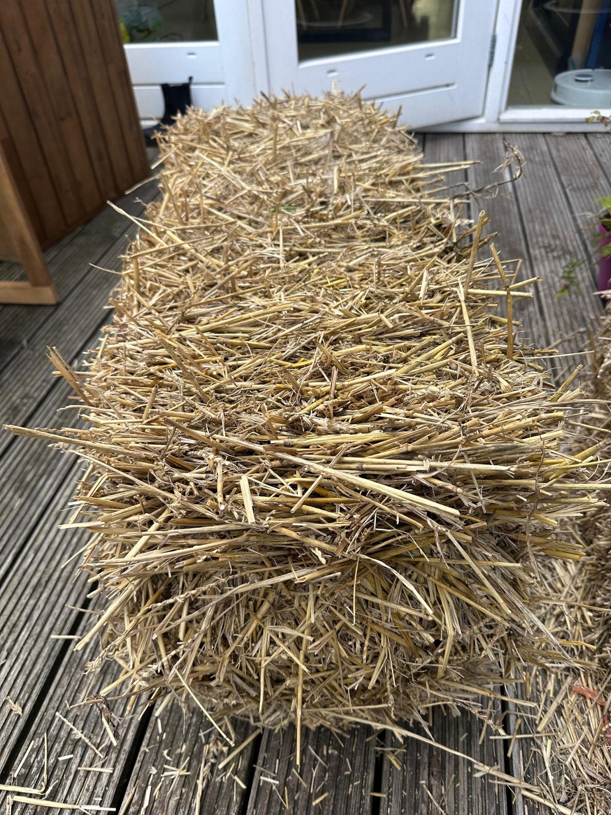 Vier strobalen - 100x50cm, Ophalen, Zo goed als nieuw