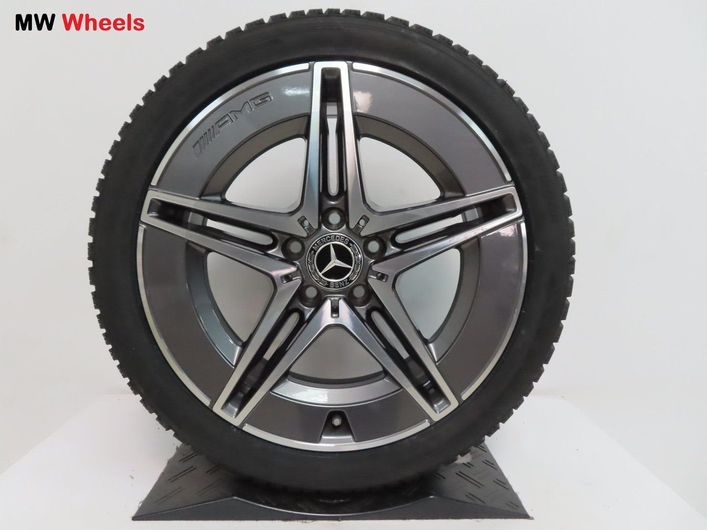 Mercedes C klasse W206 AMG 18 inch velgen winterbanden nieuw, Auto-onderdelen, Banden en Velgen, 18 inch, Gebruikt, -, -
