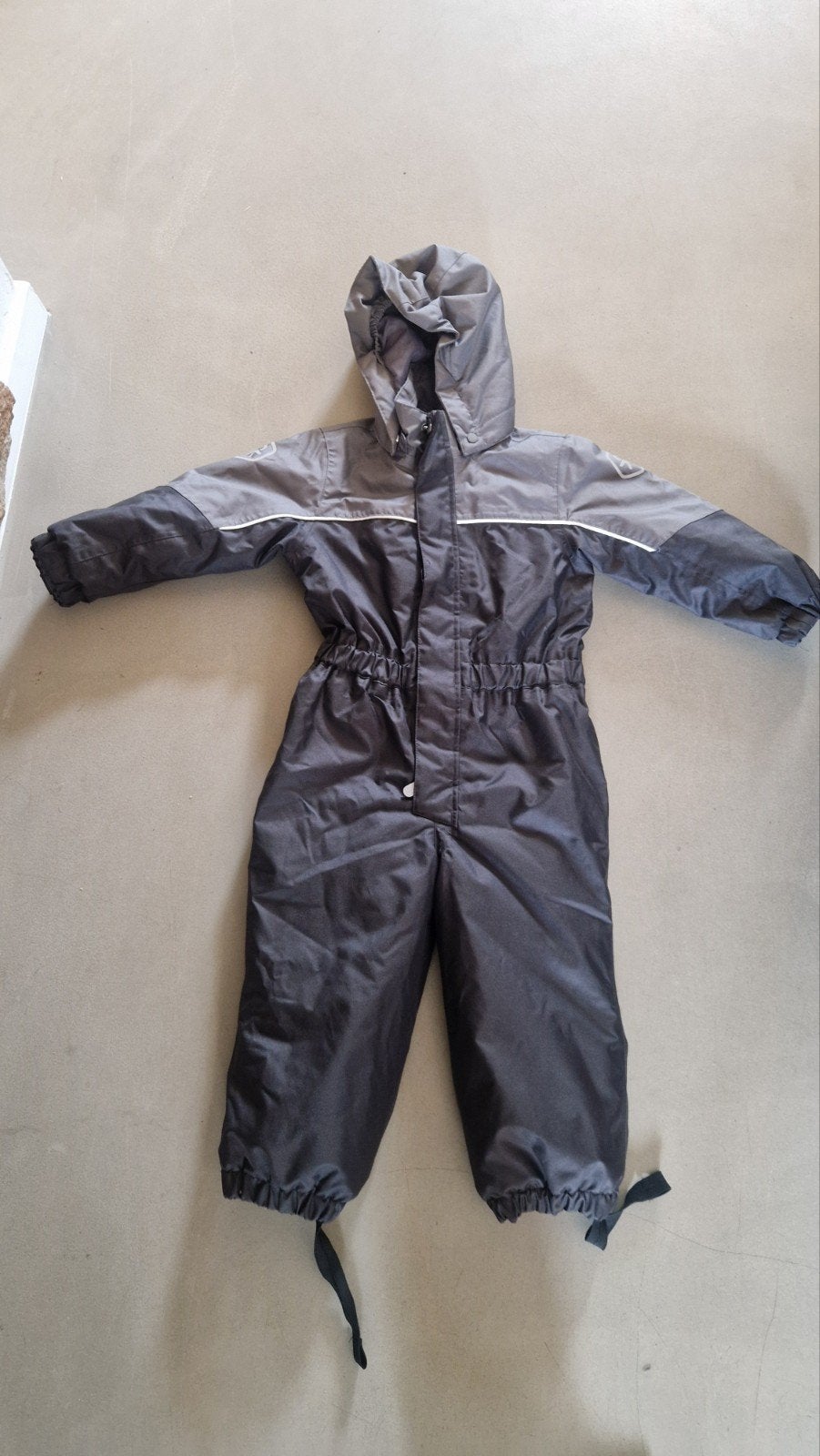 skipak / maat 98 / zwart met grijs / color kids / als nieuw!, Sport en Fitness, Skiën en Langlaufen, Overige merken, 100 tot 140 cm