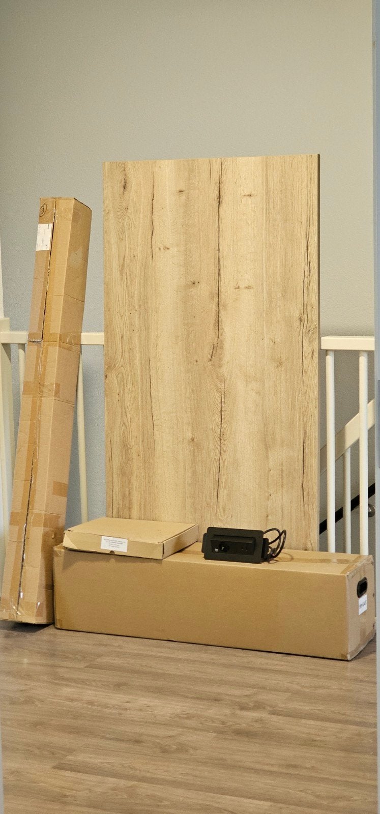 NIEUW elektrisch YDesk zit-sta bureau eiken tafelblad, Ophalen, Zit-sta bureau, 160 cm, Nieuw