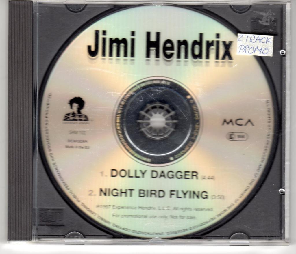 Jimi Hendrix - Dolly Dagger promo CD single 1997, Gebruikt, Maxi-single, Ophalen of Verzenden, 1 single