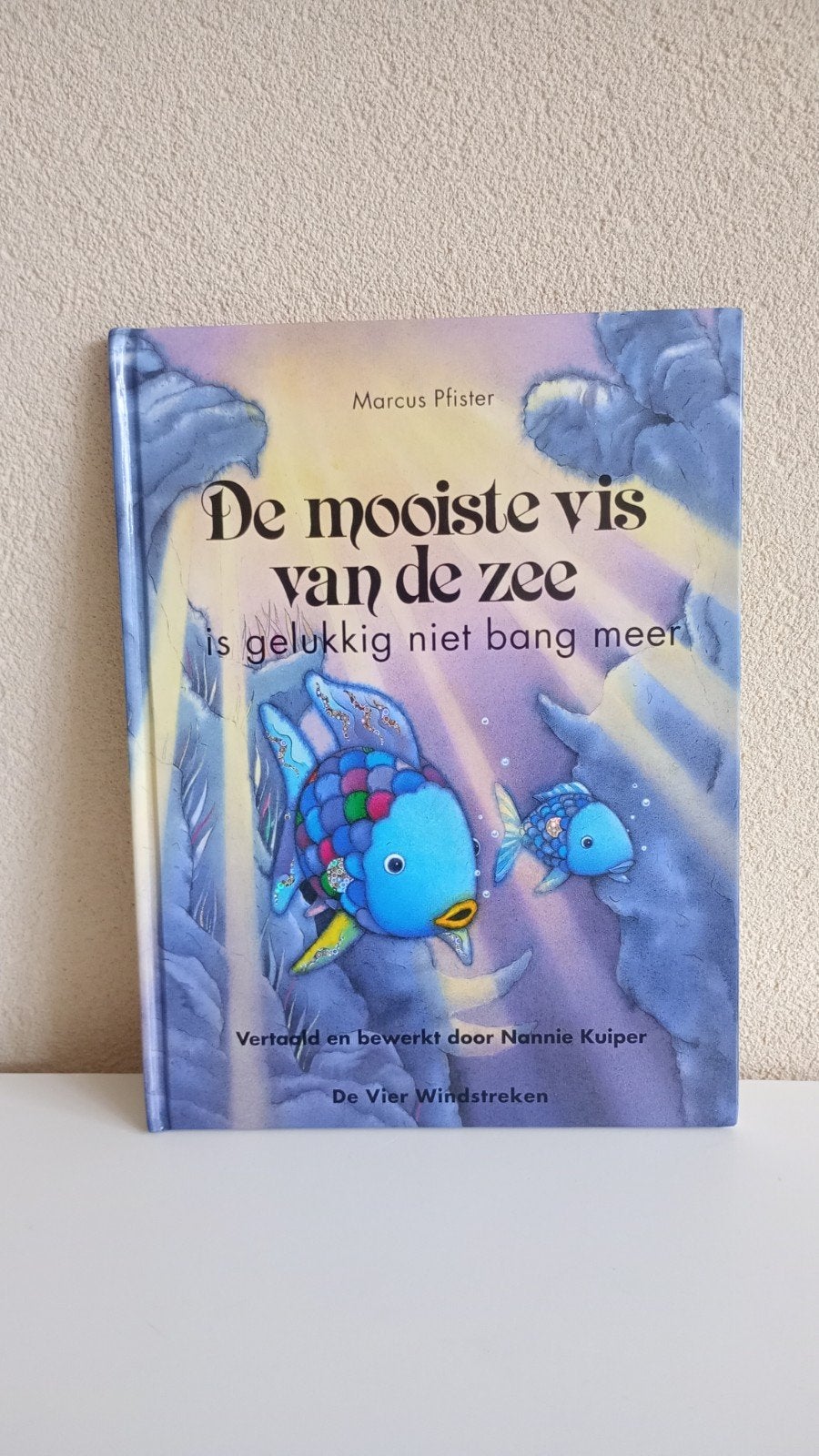 De Mooiste Vis van de Zee is Gelukkig Niet Bang Meer, Boeken, Ophalen of Verzenden, Nieuw, Marcus Pfister, Sprookjes