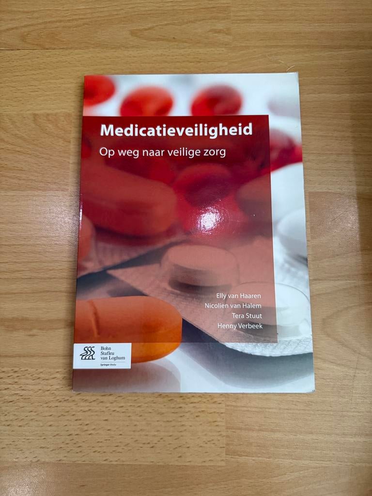 Medicatieveiligheid, Ophalen of Verzenden, Zo goed als nieuw
