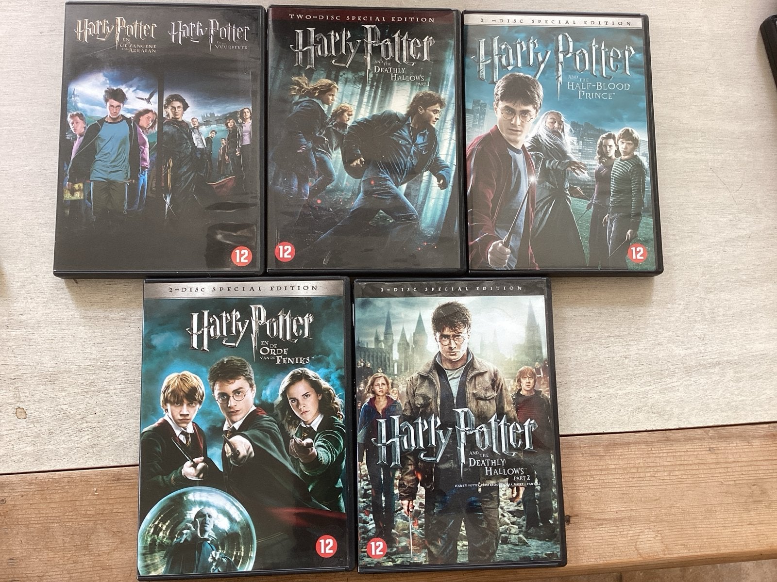 Harry Potter DVD Collectie - 5 films, Speciale editie, Nederlands, Fantasy, Ophalen of Verzenden