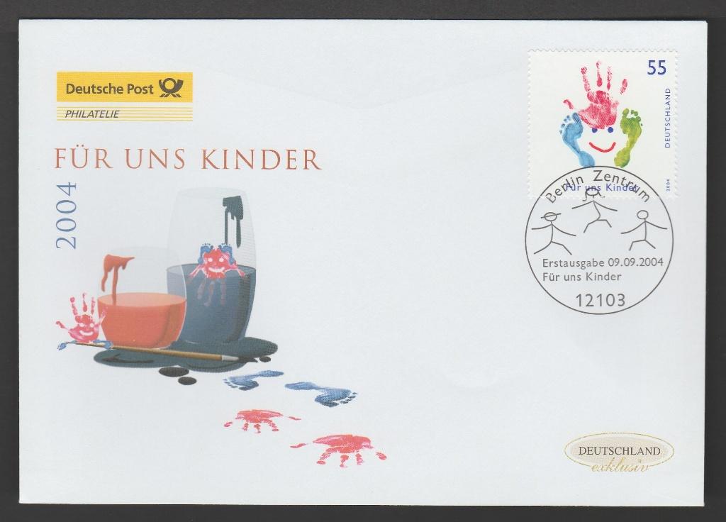 Duitsland - FDC Michelnr 2418 - Voor de kinderen, Verzenden, 1990 tot heden, Postfris