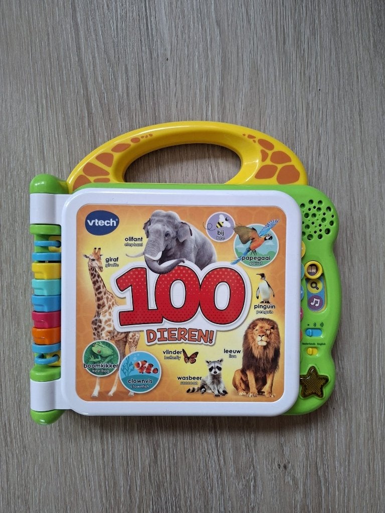 V-tech 100 dieren, Ophalen, Zo goed als nieuw, 2 tot 4 jaar