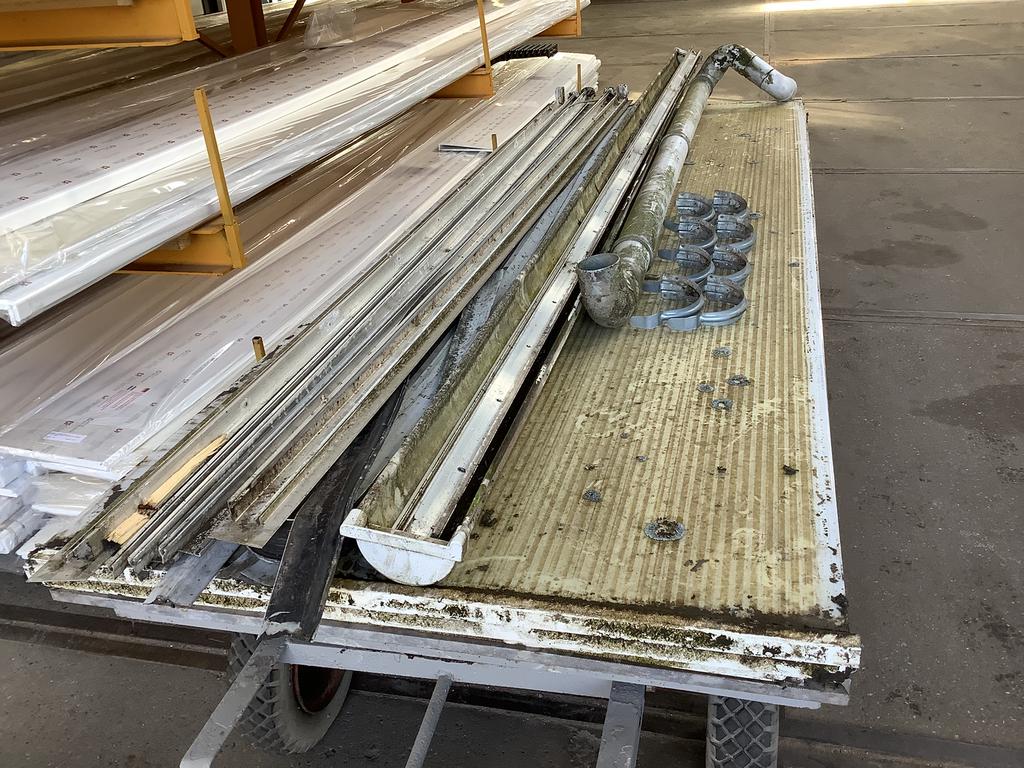 Gebruikt polycarbonaatplaat dak 300x400cm, Ophalen, Gebruikt, ., .
