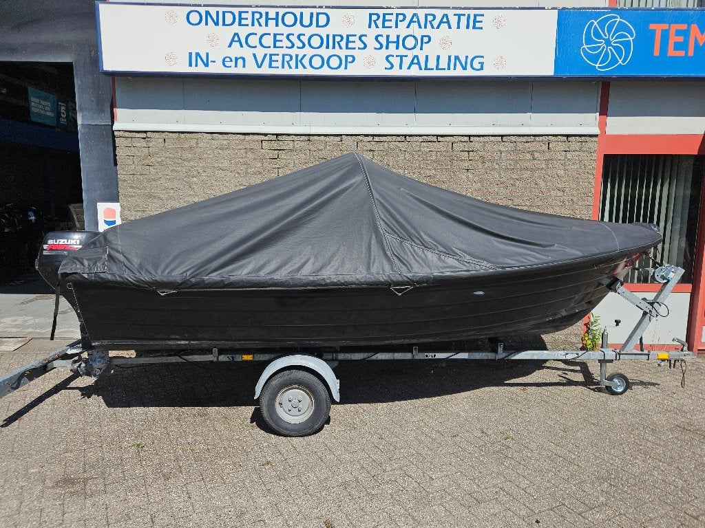 Corsiva 470 classic met Suzuki 9,9pk en trailer, Watersport en Boten, Sloepen, Ophalen, Rondzit, 10 pk, Corsiva