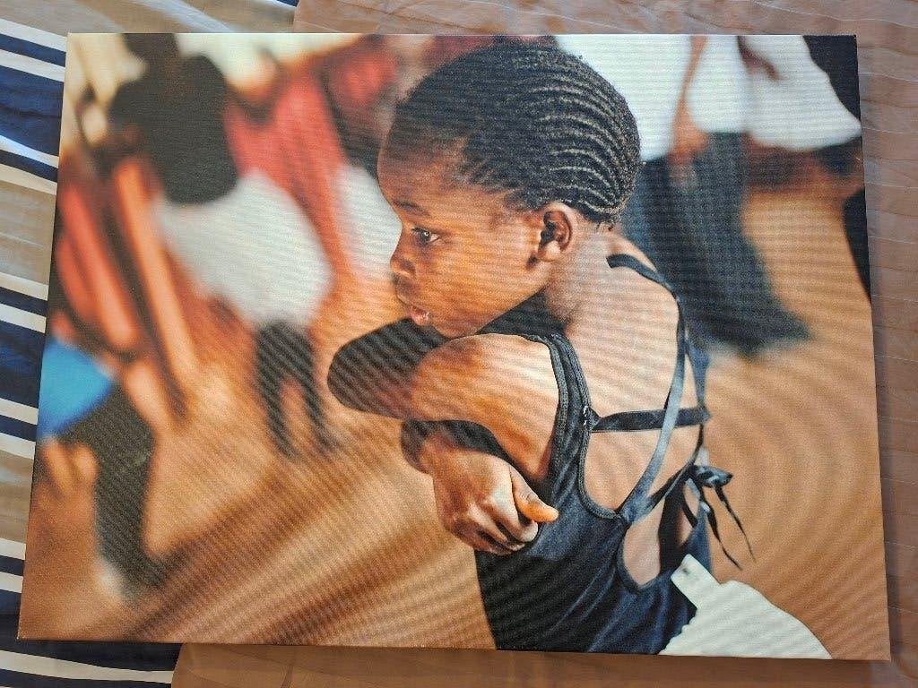 Canvas afrika, Ophalen, Gebruikt, Schilderij