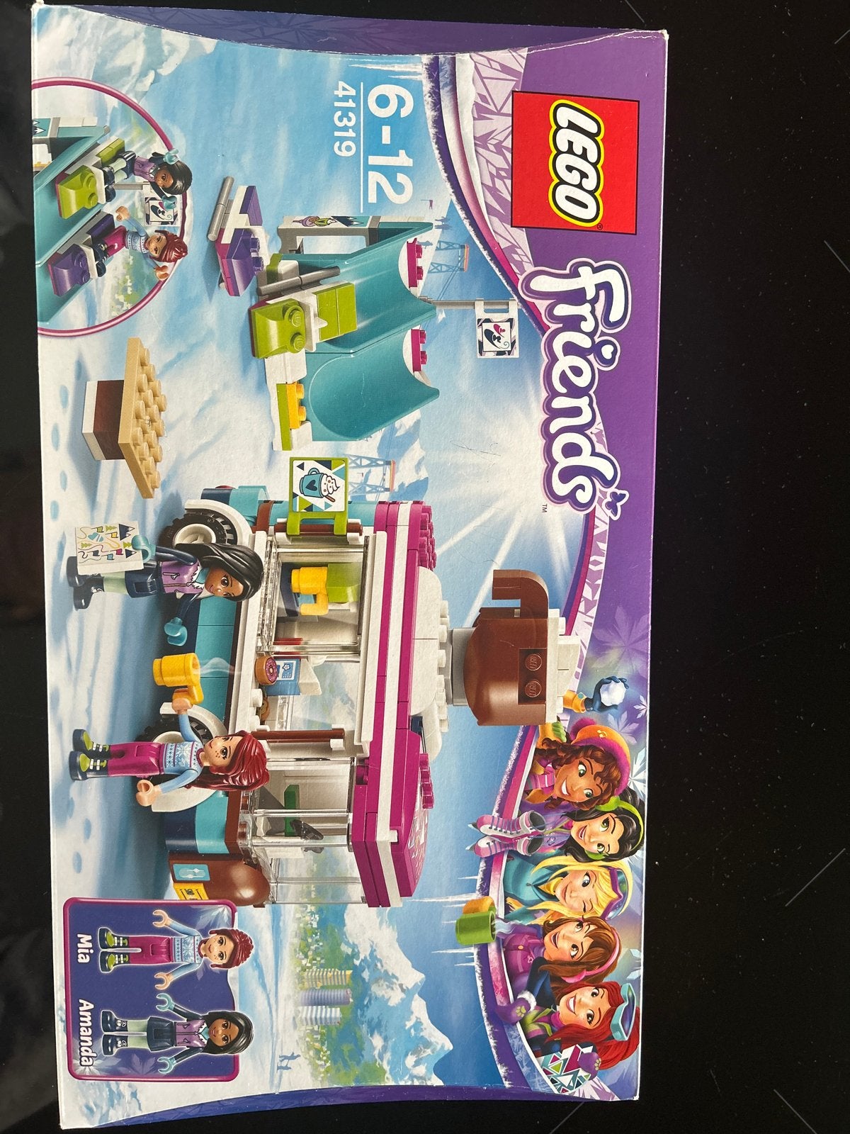 LEGO Friends Snow Resort Ski Lift (41319) - Compleet, Ophalen of Verzenden, Zo goed als nieuw, Overige merken