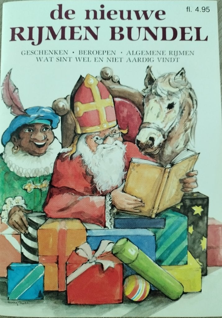 Boek De nieuwe Rijmen Bundel Sint Nicolaas, Boeken, Ophalen of Verzenden, Gelezen, Sint Nicolaas